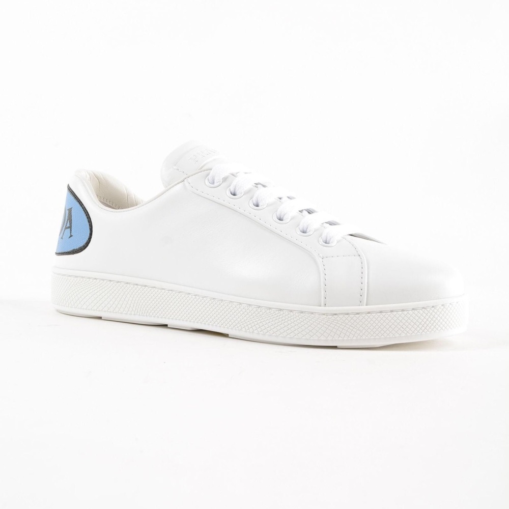 Prada Leather Vit.fumetto Sneakers